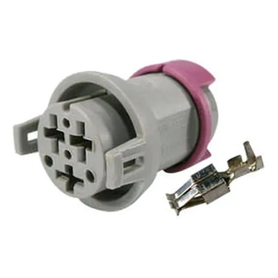 Conector 3 Vias Femea Foto 1