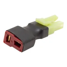 Conector Adaptador Mini Tamiya Macho Deans T Femea Airsoft Foto mini 3
