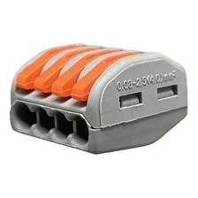 Conector Alavanca Emenda Rápida 4vias - 100un Foto mini 1