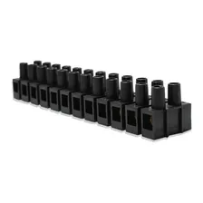 Conector Barra Nybloc 4,0mm Preto 250v 12 Bornes Lukma Foto mini 1