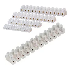 Conector Barra Sindal 4mm 30a/600v - 1 Barra Com 12 Pólos Foto mini  2
