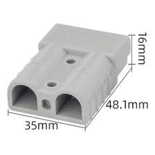 Conector Bateria Universal 50amp Sb50 Similar Anderson Power Foto mini 2