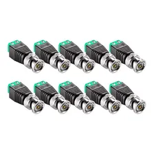 Conector Bnc Com Borne Macho 10 Unidades Foto  mini 1