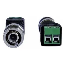 Conector Bnc Com Borne (macho) Para Cftv 10 Unidades Foto mini  2