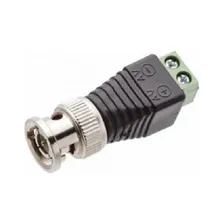 Conector Bnc Com Borne (macho) Para Cftv 10 Unidades Foto  mini 1