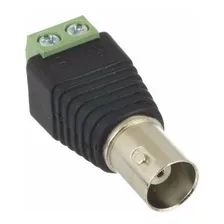 Conector Bnc Femea Com Borne Cftv Foto mini 1