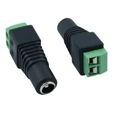 Conector Borne P4 Femea 10 Un Adaptador Cftv Plug De Energia Foto mini 4