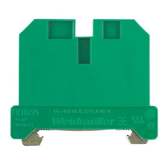 Conector Borne Terra 16mm Poliamida Conexel Weidmuller Foto 1