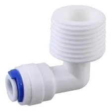 Conector Cotovelo Macho Mang 1/4 Rosca 1/4 Engate Rápido Foto  mini 1