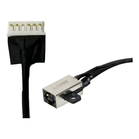 Conector Dc Jack Cabo 10cm Compatível Dell Inspiron 15 I3567 Foto 1