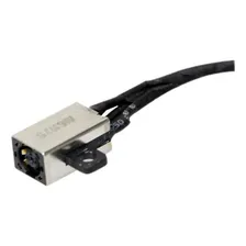 Conector Dc Jack Cabo 10cm Compatível Dell Inspiron 15 I3567 Foto mini 4