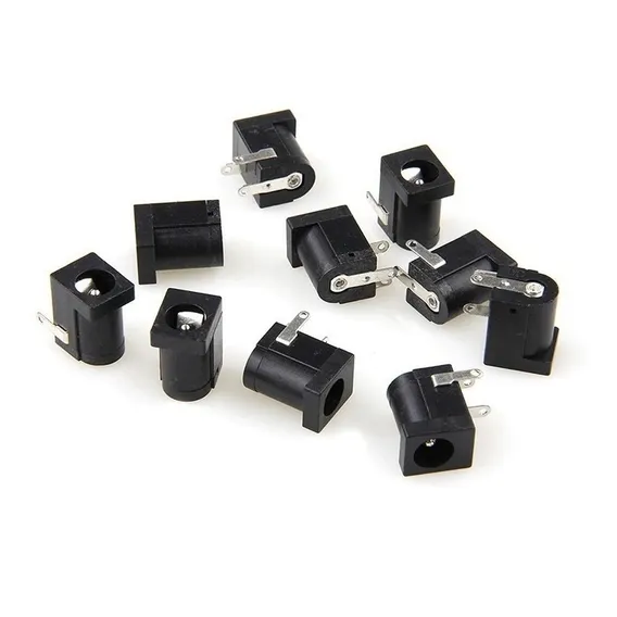 Conector Dc Jack P4 Fêmea Dc-005 2,1mm Pci - 10 Peças Foto 1