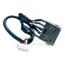 Conector Dc Jack Para Notebook Lenovo Thinkpad L460 Com Cabo Foto mini  3