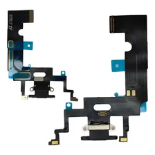 Conector De Carga Flex CompatÃvel Com iPhone XR Preto Foto mini 1