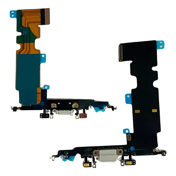 Conector De Carga Flex Compativel iPhone 8 Plus Branco Foto 1