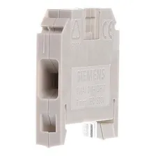 Conector De Passagem Borne 6,0mm Bege Siemens 8wa1 011-1dh11 Foto mini 3