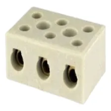 Conector Em Porcelana/sindal Tripolar 10mm 3603 - Sindal Foto mini 2