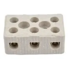 Conector Em Porcelana/sindal Tripolar 10mm 3603 - Sindal Foto mini 4