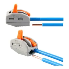 Conector Emenda Derivação RÔpido 2 Vias -(10pçs) Foto mini 1