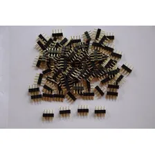 Conector Emenda Rgb 4 Vias Macho X Macho P/ Fita Led Ou Cabo Foto mini 2