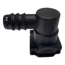 Conector Engate Rápido 13x13mm 90 Graus Boia Caminhão Diesel Foto mini 2