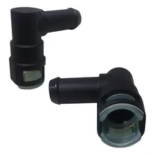 Conector Engate Rapido Mangueira 5/8 X 5/8 90 Graus Foto  mini 1