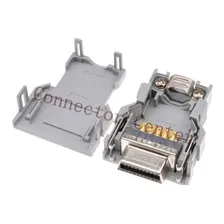 Conector Fanuc Encoder 20 Pinos Soldar A02b-0120-k301 Foto mini 2