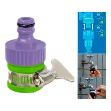 Conector Fêmea Com Bucha, Abraçadeira E Engate Rápido Foto  mini 1