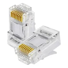 Conector Furukawa Sohoplus Rj45 Cat5 - Pacote 50 Unidades Foto  mini 1