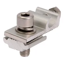 Conector Grampo Para Aterramento Em Energia Solar - 2 Peças Foto  mini 1