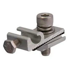 Conector Grampo Para Aterramento Em Energia Solar - 2 Peças Foto mini  2
