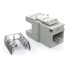 Conector Jack Cat 6 fêmea Rj45 Furukawa 35030621 branco Foto  mini 1
