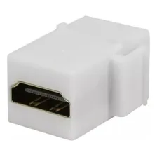 Conector Keystone Plug Hdmi 2.0 Femea, Embutir, Espelho Foto  mini 1