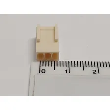 Conector Kkzinho 3vias Passo 2,54mm + Term Femea- Kit 50 Pçs Foto mini 1