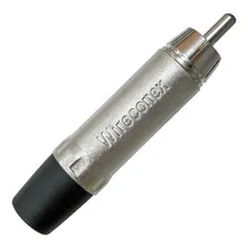 Conector Linha Rca Macho - Wireconex Universal - 02 Unidades Foto mini 2