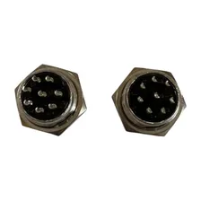 Conector Macho Circular Gx16 Mike - 8 Vias - Apenas O Macho Foto mini  2