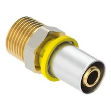 Conector Macho Para Gás 26mm X 1 Prensar Emmeti Foto  mini 1