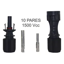 Conector Mc4 Para Painel Solar Fotovoltaico (10 Pares) Foto mini 4