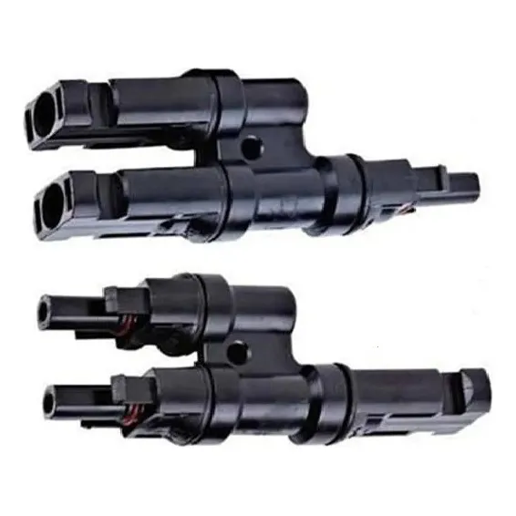 Conector Mc4 Y/t (par) Para Painéis Solares Foto 1