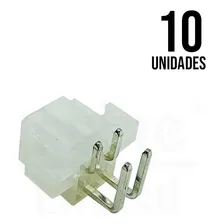 Conector Mini Fit Macho 4 Vias Passo 4,2mm Kit 10 Peças Foto mini 1