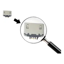 Conector Mini Usb Femea V8 Mp3 Mp4 Tablet Celular Foto mini 2