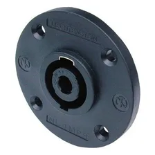 Conector Neutrik Speakon 4 Polos Macho Painel Nl4mpr Foto  mini 1