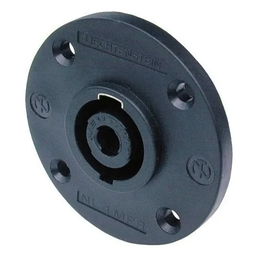 Conector Neutrik Speakon 4 Polos Macho Painel Nl4mpr Foto 1