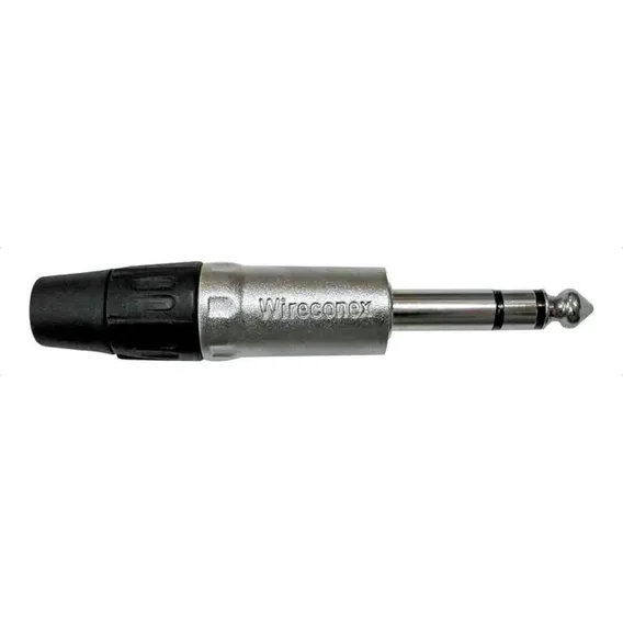 Conector P10 Macho Linha Stereo- Wireconex Foto 1