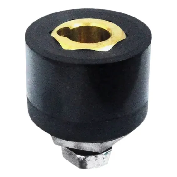 Conector Painel Fêmea Borracha/latão 1p 500a Carbografite Foto 1