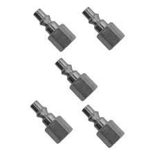 Conector Pino Adaptador Engate Rápido De Ar Rosca 1/4 5peças Foto mini 1