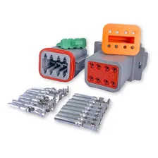 Conector Plug Deutsch Dt06-8s Dt04-8p Linha Agrícola Maquina Foto  mini 1