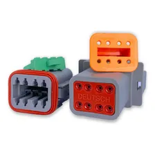 Conector Plug Deutsch Dt06-8s Dt04-8p Linha Agrícola Maquina Foto mini  3