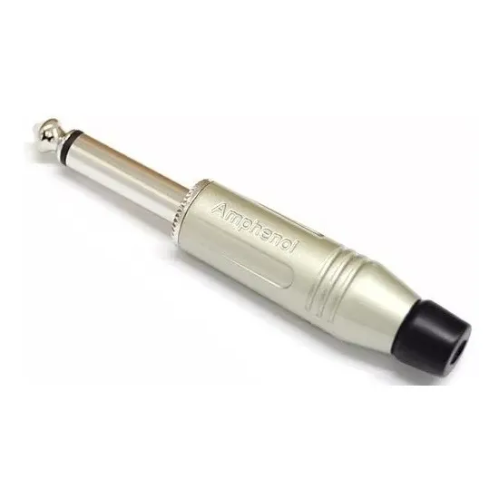 Conector Plug P10 Banana Mono Amphenol Acpm-gn Foto 1