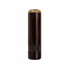 Conector Plug P2 Fêmea Gold, Preto - Kit Com 10 Foto mini  2